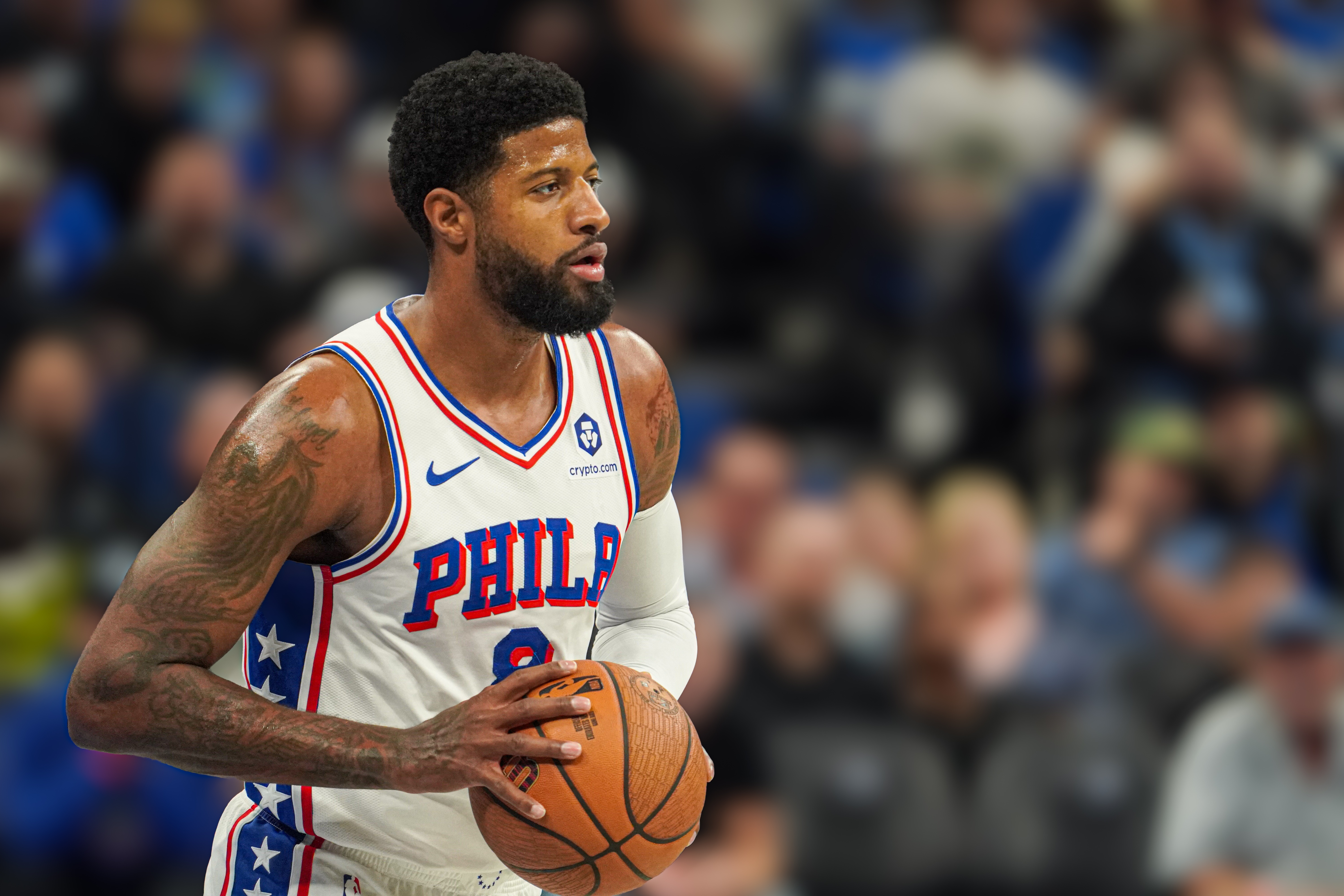 喬治談明日背靠背:需要明天早上觀察是否酸痛 但我百分百想打