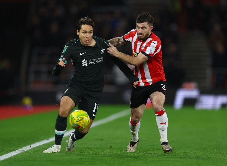 法媒：小基耶薩決定租借回意甲，國米和那不勒斯已經(jīng)向利物浦詢價